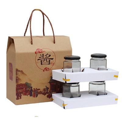 清丰礼品盒生产 辣椒酱礼品盒定做 酱菜精品盒制作